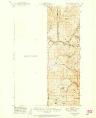 Wauconda Washington Historical topographic map, 1:62500 scale, 15 X 15 Minute, Year 1951
