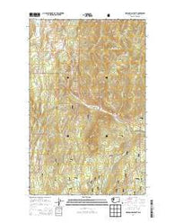 Wauconda Summit Washington Current topographic map, 1:24000 scale, 7.5 X 7.5 Minute, Year 2014