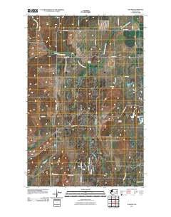 Waukon Washington Historical topographic map, 1:24000 scale, 7.5 X 7.5 Minute, Year 2011