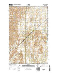 Waukon Washington Current topographic map, 1:24000 scale, 7.5 X 7.5 Minute, Year 2014