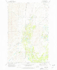 Waukon Washington Historical topographic map, 1:24000 scale, 7.5 X 7.5 Minute, Year 1973