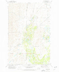 Waukon Washington Historical topographic map, 1:24000 scale, 7.5 X 7.5 Minute, Year 1973