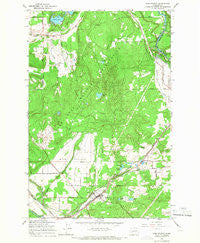 Weir Prairie Washington Historical topographic map, 1:24000 scale, 7.5 X 7.5 Minute, Year 1959