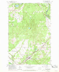 Weir Prairie Washington Historical topographic map, 1:24000 scale, 7.5 X 7.5 Minute, Year 1959