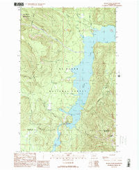Welker Peak Washington Historical topographic map, 1:24000 scale, 7.5 X 7.5 Minute, Year 1989