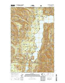 Welker Peak Washington Current topographic map, 1:24000 scale, 7.5 X 7.5 Minute, Year 2014