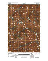 Wellesley Peak Washington Historical topographic map, 1:24000 scale, 7.5 X 7.5 Minute, Year 2011