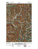 Wellington Peak Washington Historical topographic map, 1:24000 scale, 7.5 X 7.5 Minute, Year 2011