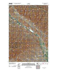 Wenas Lake Washington Historical topographic map, 1:24000 scale, 7.5 X 7.5 Minute, Year 2011