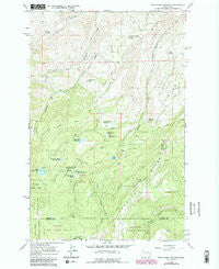 Wenatchee Heights Washington Historical topographic map, 1:24000 scale, 7.5 X 7.5 Minute, Year 1966