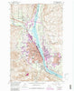 Wenatchee Washington Historical topographic map, 1:24000 scale, 7.5 X 7.5 Minute, Year 1966