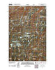 Wenatchee Heights Washington Historical topographic map, 1:24000 scale, 7.5 X 7.5 Minute, Year 2011