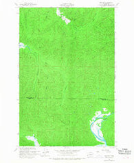 Western Washington Historical topographic map, 1:24000 scale, 7.5 X 7.5 Minute, Year 1956