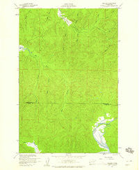 Western Washington Historical topographic map, 1:24000 scale, 7.5 X 7.5 Minute, Year 1956