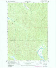 Western Washington Historical topographic map, 1:24000 scale, 7.5 X 7.5 Minute, Year 1956