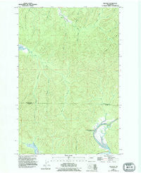 Western Washington Historical topographic map, 1:24000 scale, 7.5 X 7.5 Minute, Year 1956