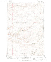 Wheeler NE Washington Historical topographic map, 1:24000 scale, 7.5 X 7.5 Minute, Year 1956