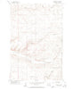 Wheeler NE Washington Historical topographic map, 1:24000 scale, 7.5 X 7.5 Minute, Year 1956