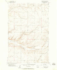Wheeler NE Washington Historical topographic map, 1:24000 scale, 7.5 X 7.5 Minute, Year 1956