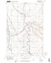 Wheeler Washington Historical topographic map, 1:24000 scale, 7.5 X 7.5 Minute, Year 1956