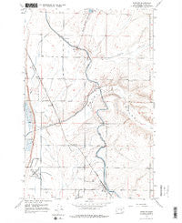 Wheeler Washington Historical topographic map, 1:24000 scale, 7.5 X 7.5 Minute, Year 1956