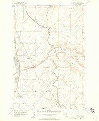 Wheeler Washington Historical topographic map, 1:24000 scale, 7.5 X 7.5 Minute, Year 1956