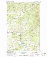White Mud Lake Washington Historical topographic map, 1:24000 scale, 7.5 X 7.5 Minute, Year 1952