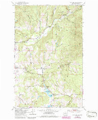 White Mud Lake Washington Historical topographic map, 1:24000 scale, 7.5 X 7.5 Minute, Year 1952