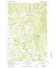 White Mud Lakes Washington Historical topographic map, 1:24000 scale, 7.5 X 7.5 Minute, Year 1952