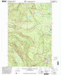 White Pass Washington Historical topographic map, 1:24000 scale, 7.5 X 7.5 Minute, Year 1998