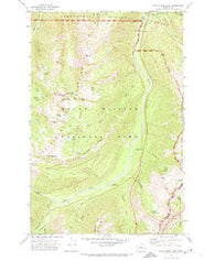 White River Park Washington Historical topographic map, 1:24000 scale, 7.5 X 7.5 Minute, Year 1971