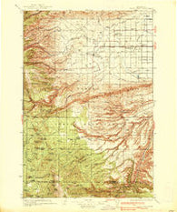White Swan Washington Historical topographic map, 1:125000 scale, 30 X 30 Minute, Year 1937