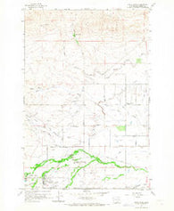 White Swan Washington Historical topographic map, 1:24000 scale, 7.5 X 7.5 Minute, Year 1958