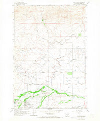 White Swan Washington Historical topographic map, 1:24000 scale, 7.5 X 7.5 Minute, Year 1958