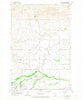 White Swan Washington Historical topographic map, 1:24000 scale, 7.5 X 7.5 Minute, Year 1958