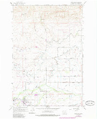 White Swan Washington Historical topographic map, 1:24000 scale, 7.5 X 7.5 Minute, Year 1958