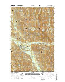 White Chuck Mountain Washington Current topographic map, 1:24000 scale, 7.5 X 7.5 Minute, Year 2014