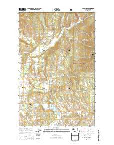 White Mud Lake Washington Current topographic map, 1:24000 scale, 7.5 X 7.5 Minute, Year 2014