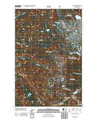 White Pass Washington Historical topographic map, 1:24000 scale, 7.5 X 7.5 Minute, Year 2011