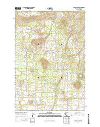 White Pine Buttes Washington Current topographic map, 1:24000 scale, 7.5 X 7.5 Minute, Year 2014