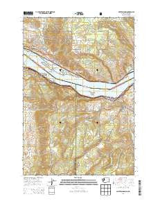 White Salmon Washington Current topographic map, 1:24000 scale, 7.5 X 7.5 Minute, Year 2014