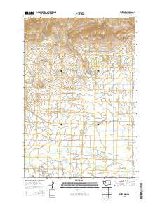 White Swan Washington Current topographic map, 1:24000 scale, 7.5 X 7.5 Minute, Year 2013