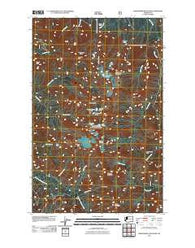 Whitehorse Mountain Washington Historical topographic map, 1:24000 scale, 7.5 X 7.5 Minute, Year 2011