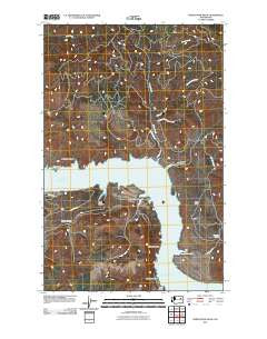 Whitestone Rock Washington Historical topographic map, 1:24000 scale, 7.5 X 7.5 Minute, Year 2011