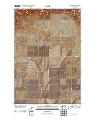 Whitstran NE Washington Historical topographic map, 1:24000 scale, 7.5 X 7.5 Minute, Year 2011