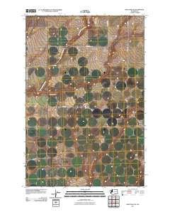 Whitstran SE Washington Historical topographic map, 1:24000 scale, 7.5 X 7.5 Minute, Year 2011