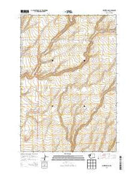 Whitstran SE Washington Current topographic map, 1:24000 scale, 7.5 X 7.5 Minute, Year 2013