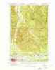Wickersham Washington Historical topographic map, 1:62500 scale, 15 X 15 Minute, Year 1951