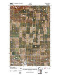 Wilbur Washington Historical topographic map, 1:24000 scale, 7.5 X 7.5 Minute, Year 2011