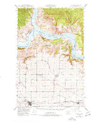 Wilbur Washington Historical topographic map, 1:62500 scale, 15 X 15 Minute, Year 1948